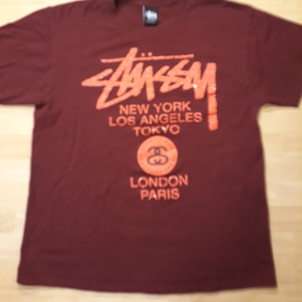 Vintage Stussy × nike Location New York LA Tokyo
